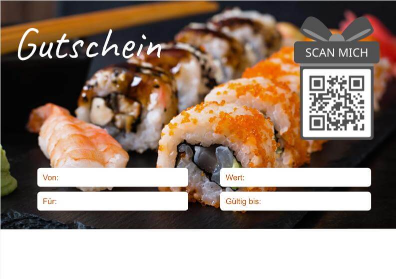 Gutschein Layout Sushi web komprimiert